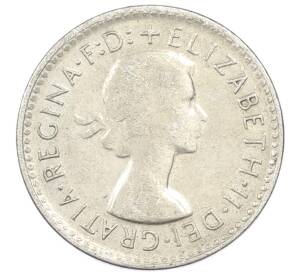 3 пенса 1961 года Австралия — Фото №2