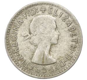 3 пенса 1956 года Австралия — Фото №2