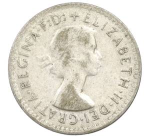 3 пенса 1959 года Австралия — Фото №2