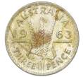 Монета 3 пенса 1963 года Австралия (Артикул: M2-81712) — Фото №1