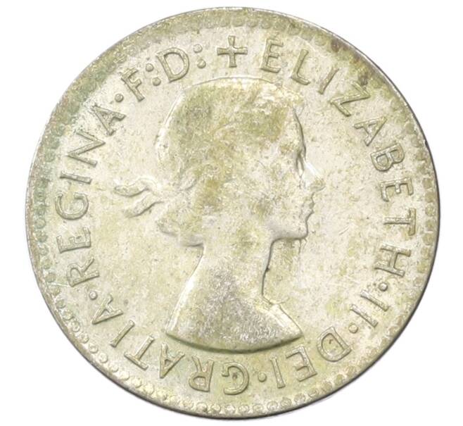 Монета 3 пенса 1963 года Австралия (Артикул: M2-81712) — Фото №2