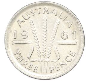 3 пенса 1961 года Австралия — Фото №1