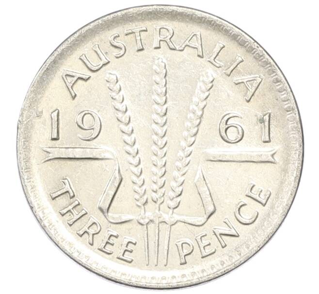 Монета 3 пенса 1961 года Австралия (Артикул: M2-81719) — Фото №1