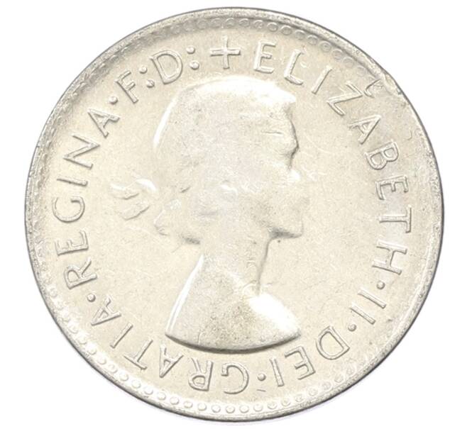 Монета 3 пенса 1961 года Австралия (Артикул: M2-81719) — Фото №2