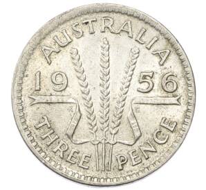 3 пенса 1956 года Австралия — Фото №1