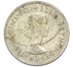 3 пенса 1959 года Австралия — Фото №2