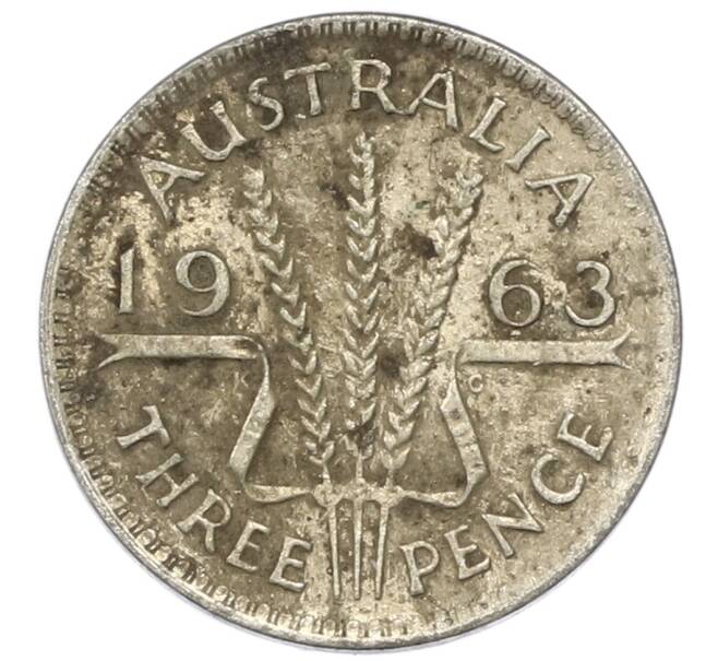 Монета 3 пенса 1963 года Австралия (Артикул: M2-81726) — Фото №1
