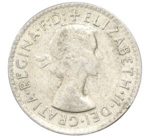 3 пенса 1963 года Австралия — Фото №2