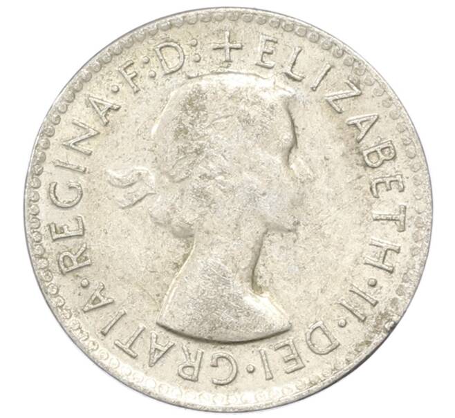 Монета 3 пенса 1963 года Австралия (Артикул: M2-81727) — Фото №2
