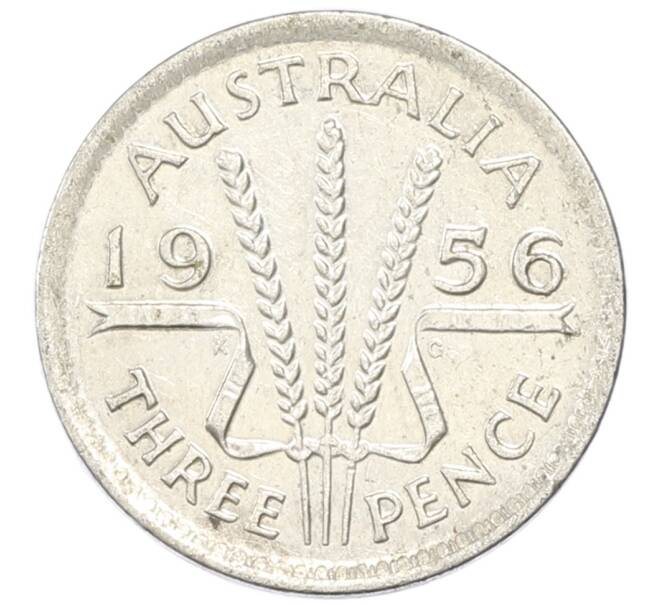 Монета 3 пенса 1956 года Австралия (Артикул: M2-81728) — Фото №1
