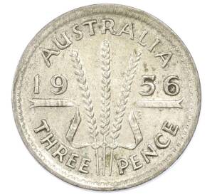 3 пенса 1956 года Австралия — Фото №1