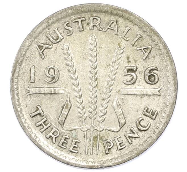 Монета 3 пенса 1956 года Австралия (Артикул: M2-81729) — Фото №1
