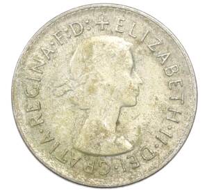 3 пенса 1961 года Австралия — Фото №2