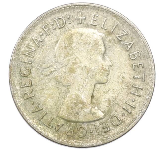 Монета 3 пенса 1961 года Австралия (Артикул: M2-81731) — Фото №2