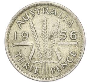 3 пенса 1956 года Австралия — Фото №1