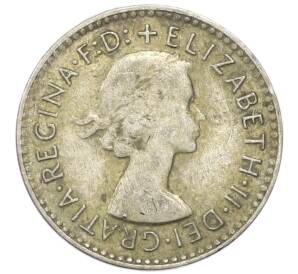 3 пенса 1956 года Австралия — Фото №2