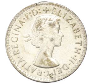 3 пенса 1958 года Австралия — Фото №2