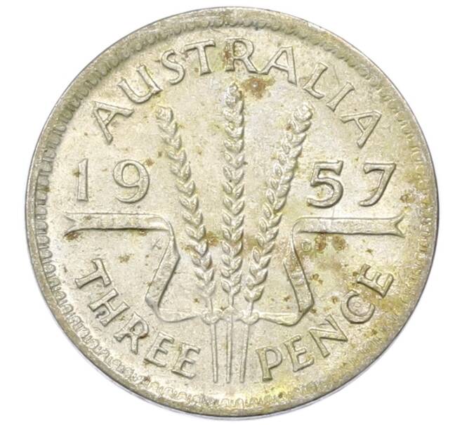 Монета 3 пенса 1957 года Австралия (Артикул: M2-81735) — Фото №1
