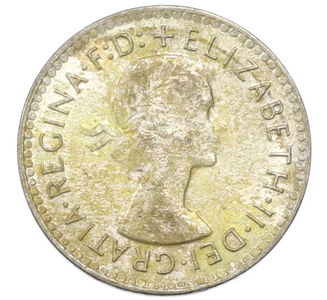 Монета 3 пенса 1957 года Австралия (Артикул: M2-81735) — Фото №2