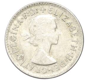 3 пенса 1960 года Австралия — Фото №2