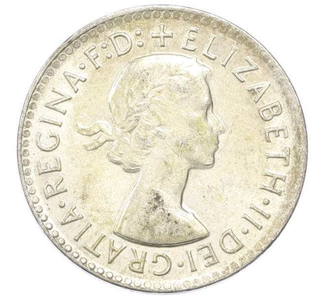 Монета 3 пенса 1963 года Австралия (Артикул: M2-81738) — Фото №2