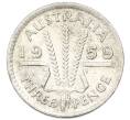 Монета 3 пенса 1959 года Австралия (Артикул: M2-81739) — Фото №1