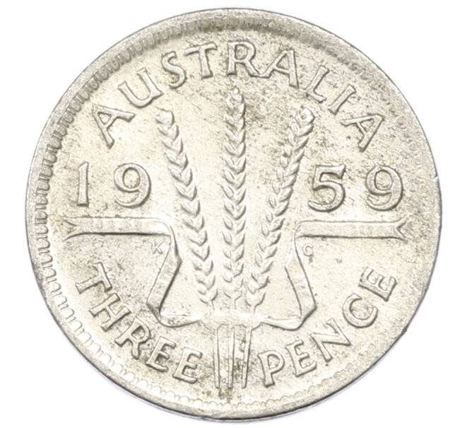 Монета 3 пенса 1959 года Австралия (Артикул: M2-81739) — Фото №1