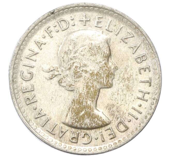 Монета 3 пенса 1963 года Австралия (Артикул: M2-81742) — Фото №2