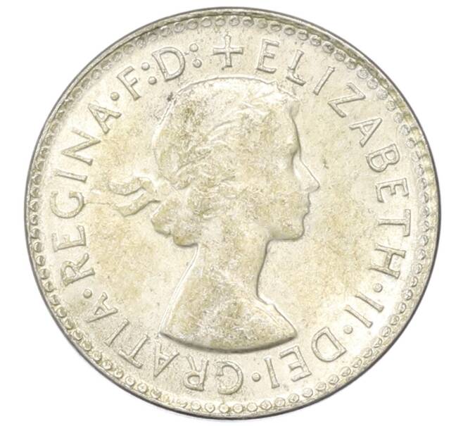 Монета 3 пенса 1964 года Австралия (Артикул: M2-81747) — Фото №2