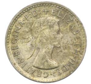 3 пенса 1961 года Австралия — Фото №2