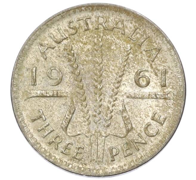 Монета 3 пенса 1961 года Австралия (Артикул: M2-81749) — Фото №1