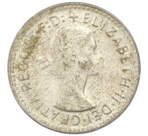 3 пенса 1961 года Австралия — Фото №2