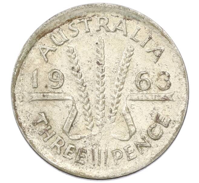 Монета 3 пенса 1963 года Австралия (Артикул: M2-81750) — Фото №1