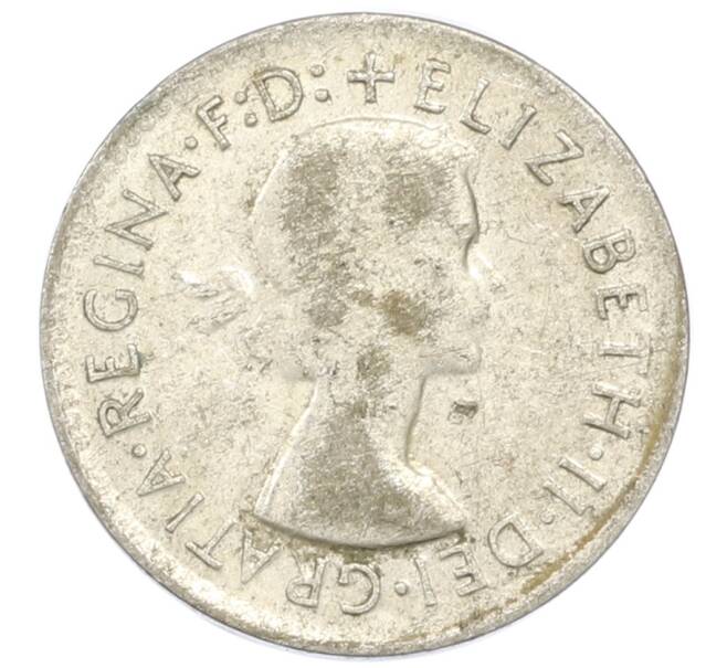 Монета 3 пенса 1963 года Австралия (Артикул: M2-81750) — Фото №2