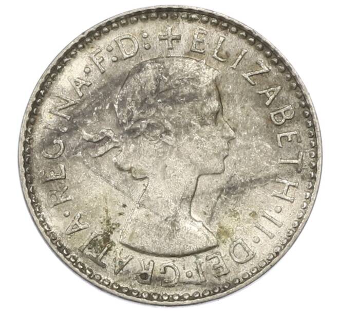 Монета 3 пенса 1964 года Австралия (Артикул: M2-81751) — Фото №2
