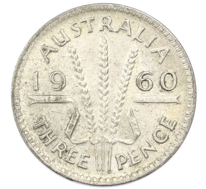 Монета 3 пенса 1960 года Австралия (Артикул: M2-81755) — Фото №1
