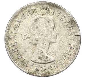 3 пенса 1959 года Австралия — Фото №2