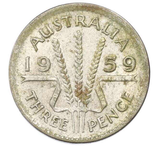 Монета 3 пенса 1959 года Австралия (Артикул: M2-81763) — Фото №1