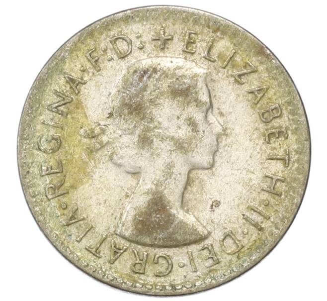 Монета 3 пенса 1959 года Австралия (Артикул: M2-81763) — Фото №2