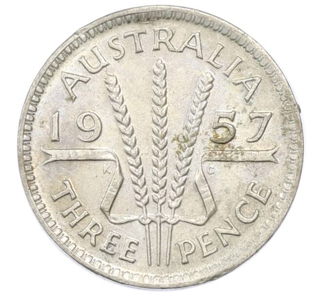 Монета 3 пенса 1957 года Австралия (Артикул: M2-81764) — Фото №1