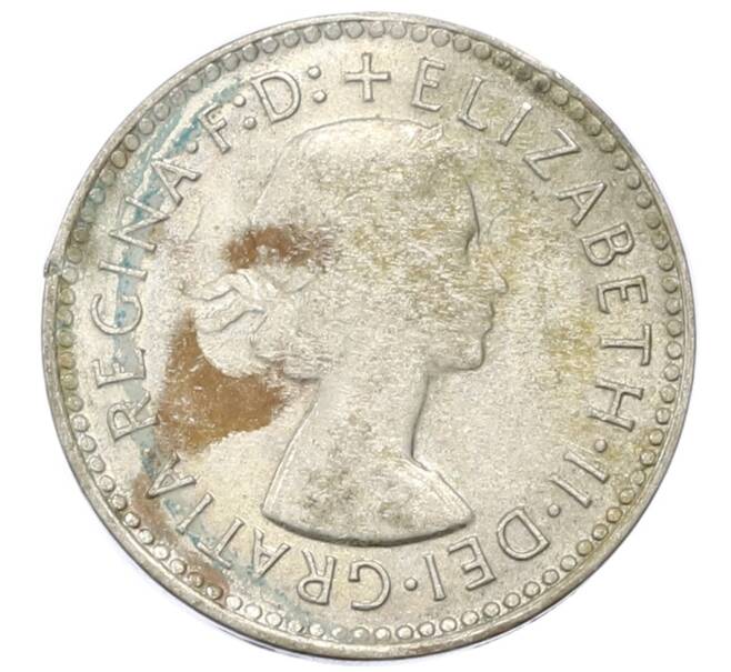 Монета 3 пенса 1957 года Австралия (Артикул: M2-81764) — Фото №2