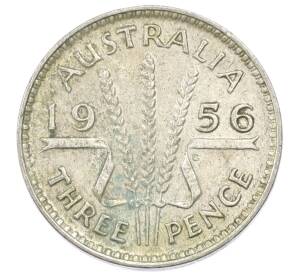 3 пенса 1956 года Австралия — Фото №1
