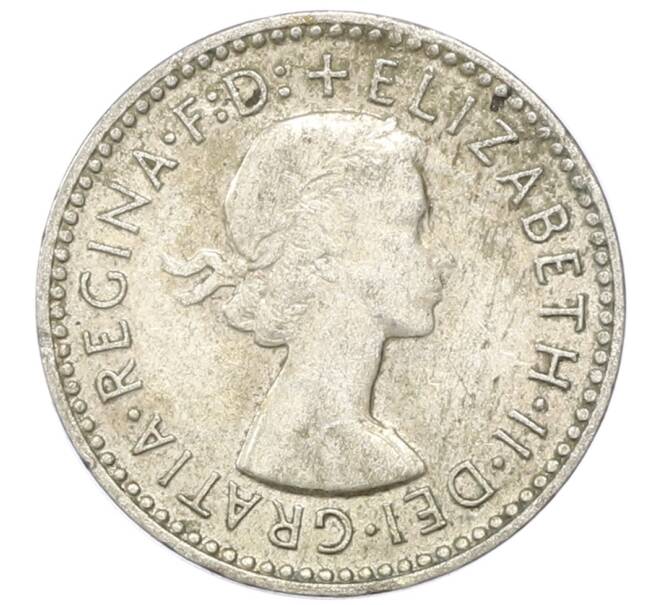 Монета 3 пенса 1956 года Австралия (Артикул: M2-81766) — Фото №2