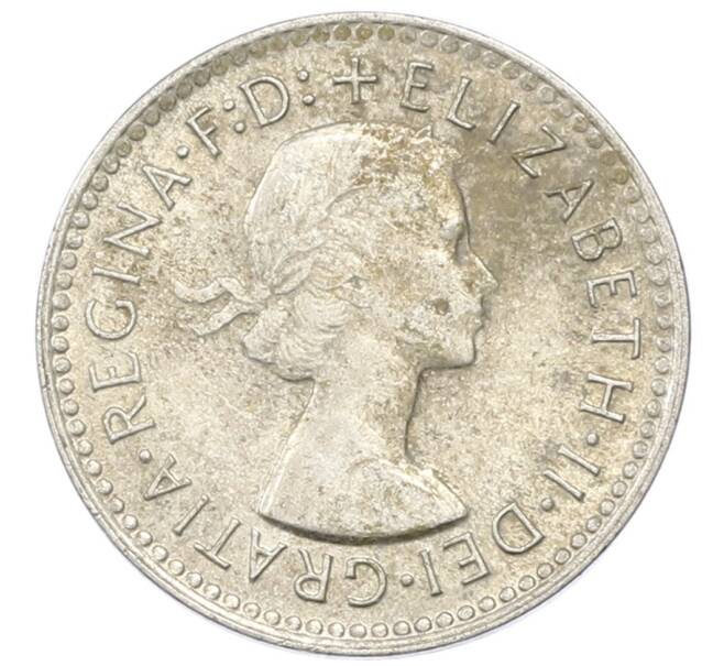 Монета 3 пенса 1956 года Австралия (Артикул: M2-81768) — Фото №2