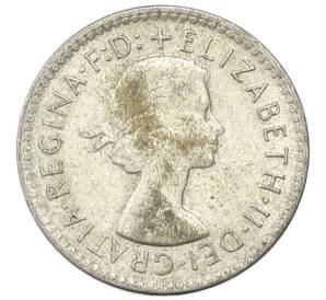 3 пенса 1959 года Австралия — Фото №2