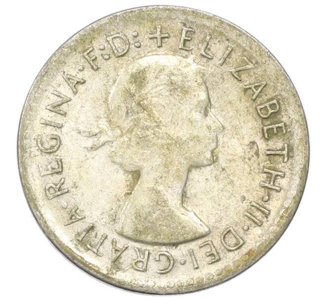 Монета 3 пенса 1960 года Австралия (Артикул: M2-81777) — Фото №2