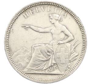 5 франков 1874 года Швейцария — Фото №2