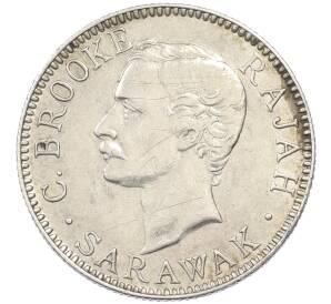 20 центов 1910 года Саравак — Фото №2