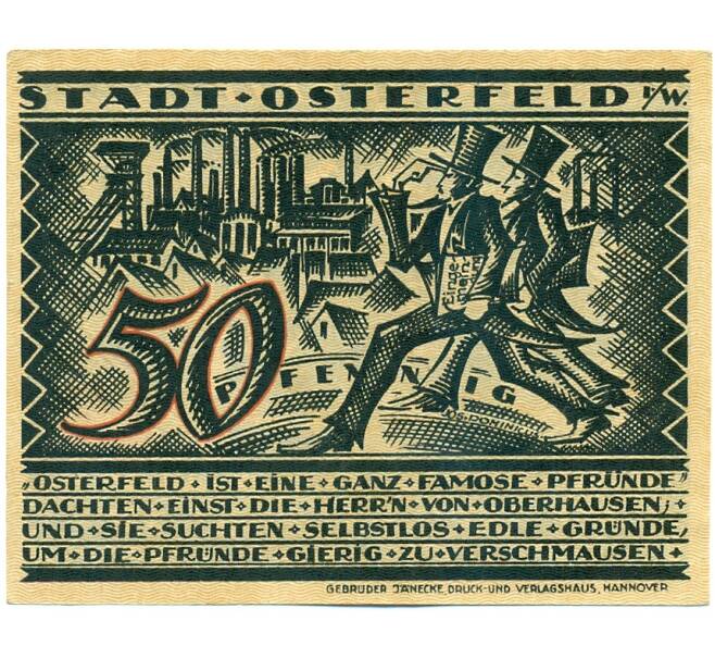 Банкнота 50 пфеннигов 1921 года Германия — город Остерфельд (Нотгельд) (Артикул: K12-40816) — Фото №1