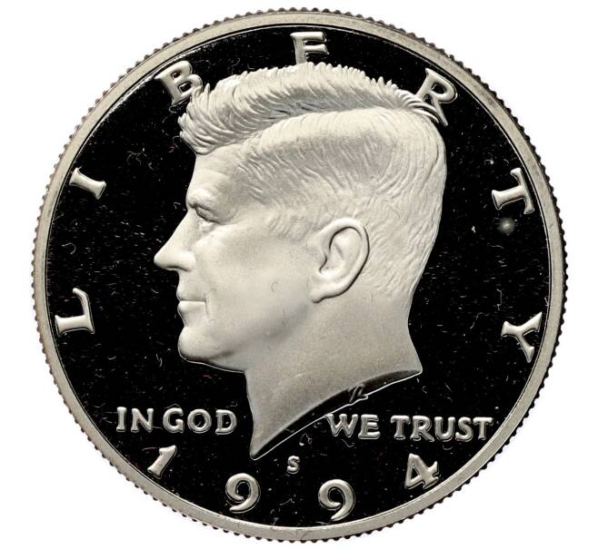 Монета 1/2 доллара (50 центов) 1994 года S США (Артикул: T11-13461) — Фото №1